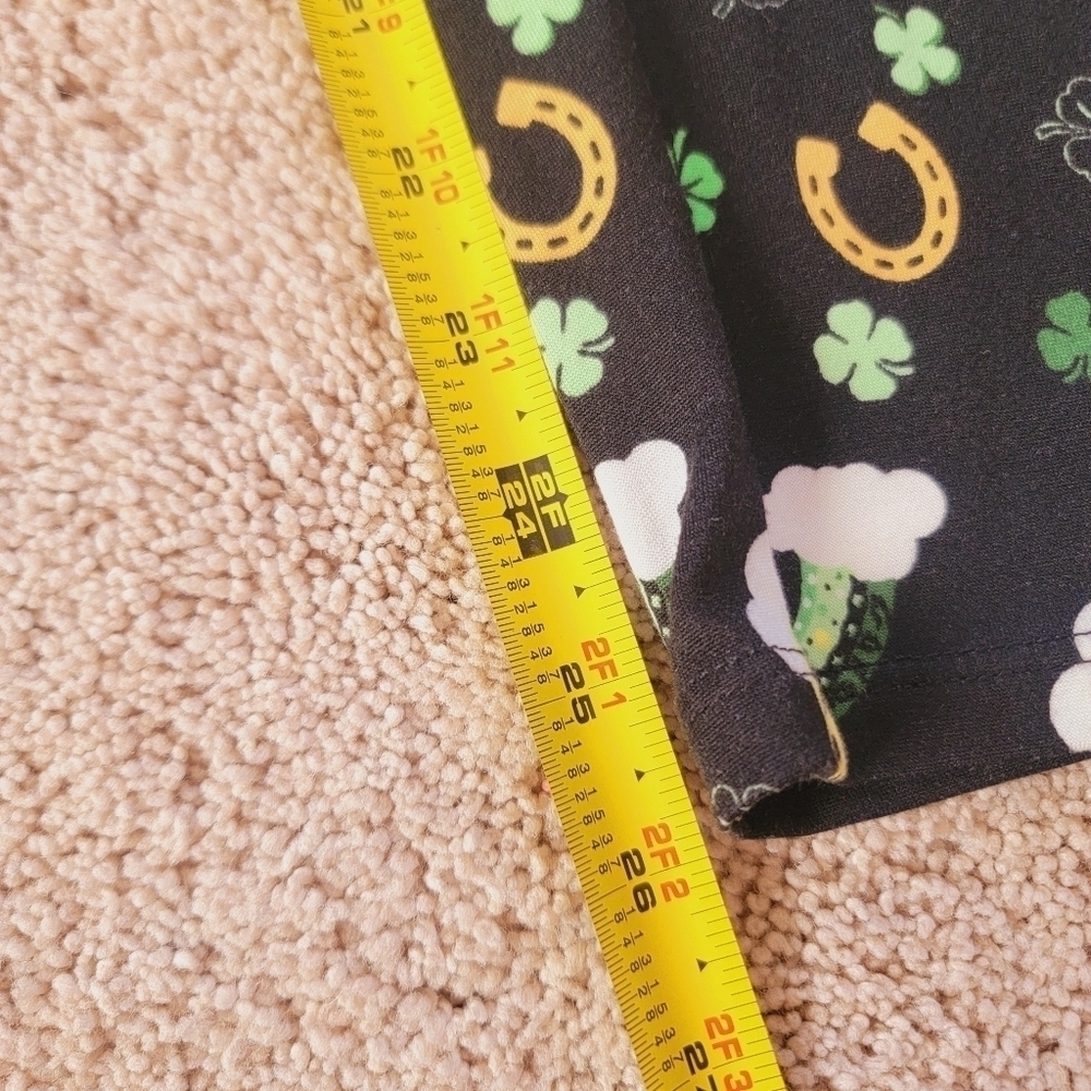 2/$20 Feeling Festive St. Paddy's Day Leggings L - Picture 9 of 10